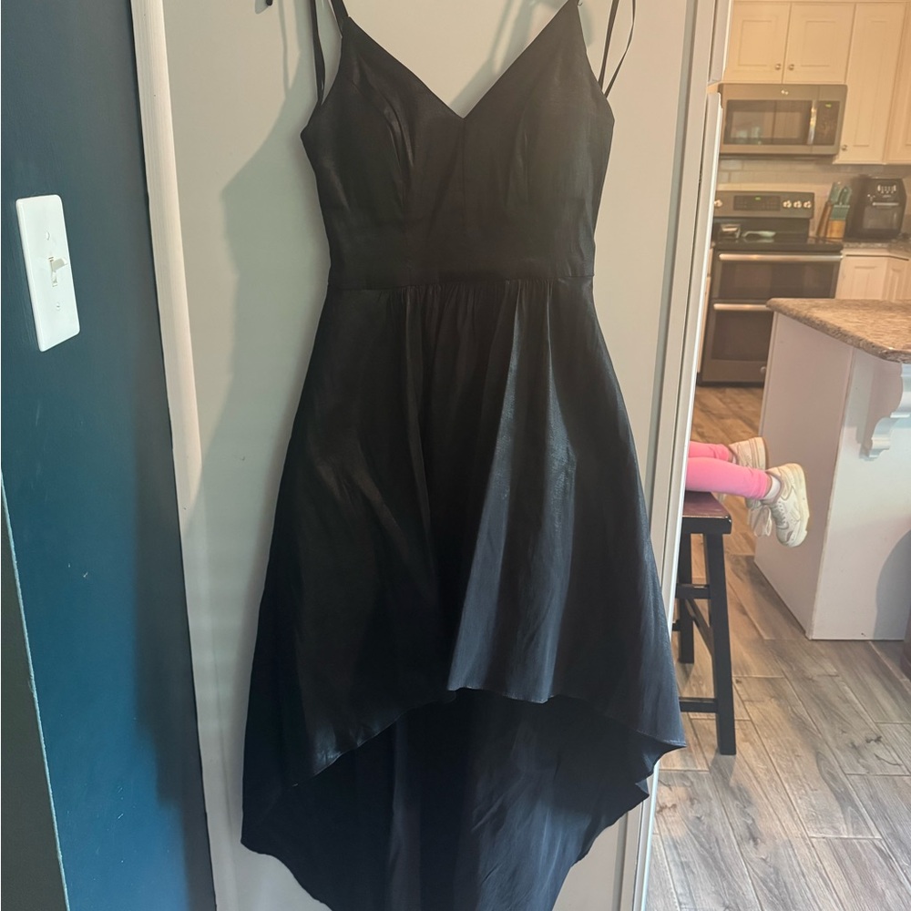 B Darlin Black High Low Cocktail Dress